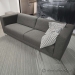 EQ3 82" Wide Grey Sofa Couch
